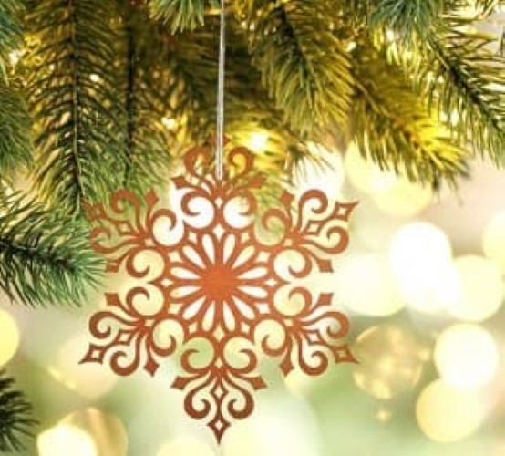 Metallflocke-Christbaumschmuck-Weihnachten-2022